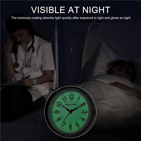 Waterproof Nurse Watch for Medical Professionals, Students Women - Picture 14 of 16